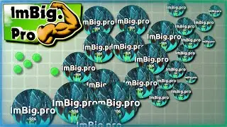 Imbig.Pro (Game like Agar.io) Virusfarm Domination with Autosplits