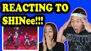 REACTING TO SHINEE FOR THE FIRST TIME!! (EVIL live performance)