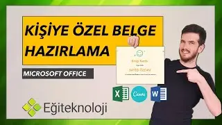 Microsoft Word ile Pratik Sertifika ve Katılım Belgesi Hazırlama