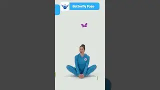 Butterfly Pose - Baddha Konasana #yoga