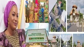 WOW!! Massive Jubilation As Samira Bawumia Commissions Ultra Modern Bonwire Kente Museum