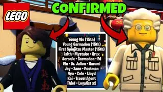 Список минифигурок LEGO Ninjago Old Town к 15-летию УТЕЧЕН!!!