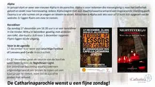Livestream Basiliek Sint Jan - Zondag 3 december 2023 - 1e Zondag van de Advent