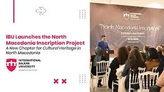 Launch of the North Macedonia Inscription project