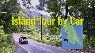 4k 🇹🇭 Thailand - Koh Chang | Island Tour by Car | Southwest Coast