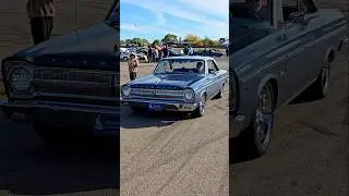 1965 Plymouth Belvedere II Classic Car Drive By Engine Sound M1 Concourse Cars and Coffee 2024