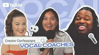 Vocal coaches @Tarasimonstudios @jaronmlegrair & more reveal singing secrets | Creator Confessions
