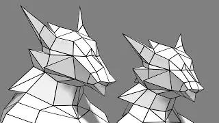 Low Poly Werewolf 3d Models
