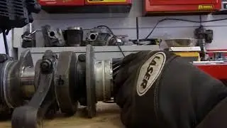 VW crank gear install