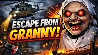 Granny chapter 2 Helicopter 🚁 Escape 😀  ( Part-1 )
