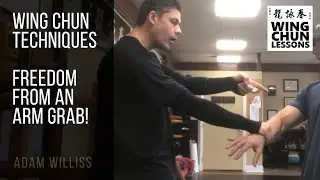 How to Get Out of an Arm Grab - (Wing Chun Techniques)