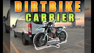 Dirtbike Hitch Carrier | Black Widow Ramp