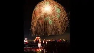 1200mm and 900mm shell ! Largest  Fireworks in the world  2015　 四尺玉　片貝祭