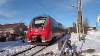 Bahnhof Bichl  - Formsignale und mechanische schranke in Sommer und Winter [2017]