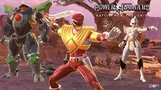 Power Rangers: Battle For The Grid &mdash; все вступления персонажей с озвучкой