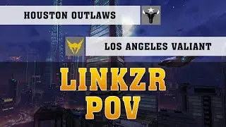 LINKZR GENJI POV ● Houston Outlaws Vs Los Angeles Valiant ● [2K] OWL POV