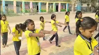 # संगीत कवायत# देशभक्ती गीतांवर कवायत संचलन
