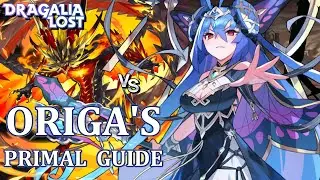 Dragalia Lost - Origa's Primal Guide: Primal Brunhilda Expert Fight and My Build for it!