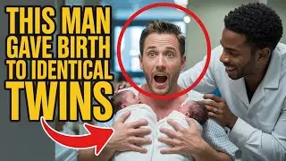 This Man Shocked Everyone After Giving Birth to Identical Twins
