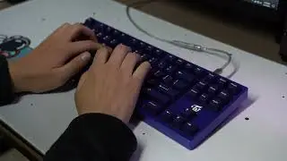 Twice Mina TKL Keyboard | SP Star Meteor White | Soundtest