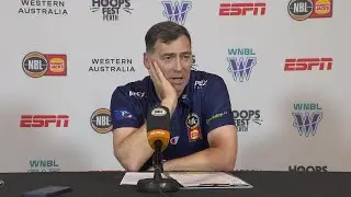 Mike Wells press conference vs South East Melbourne Phoenix - Round 17, NBL26