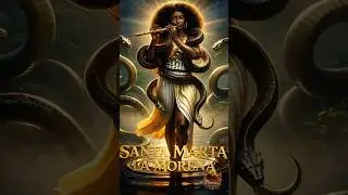 Santa Marta la Morena 🔥🐍 M&uacute;sica de Palos Dominicanos | Dominadora de la Culebra