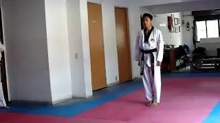 Kosan Taekwondo Cinta marron avanzada 2&deg; Kup