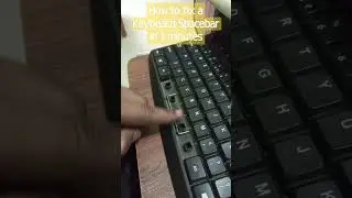 How to Fix a Keyboard Spacebar in 2 Min.