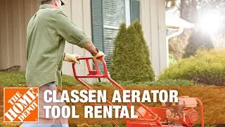 How to Use a Classen Self-Propelled Aerator Rental | The Home Depot