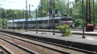 Arrivée de l'IC Toulouse Bayonne en gare de PUYOO