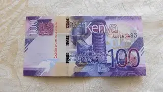 Kenyan 100 Shilling Banknote!