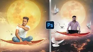 Aladdin New Flying Carpet Photo Editing PicsArt nd Photoshp Tutorial- Rishi Editz