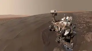 4K,Mars real - scene footage，Waterfall,Aerial footage,Ultra HD Landscape Video - Relaxing Music