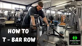 How To T- Bar Row/ Set Up/ Island Gym/ Exercise Library/ Canvey Island