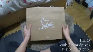 😎🌻 REVIEW &bull; Christian Louboutin &bull; Louis Junior Spikes Japan model  #Louboutin .Fb: Tran Ho Quang