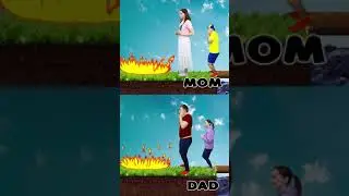 Кто лучше, мама или папа? 🤔 #shorts от Tiktomiki