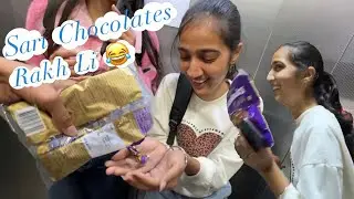 Day 89 at JECRC 😳 | Sapna Ne Rahul Ke Birthday Ki Sari Chocolates Rakh Li 😂#raghavvlogs