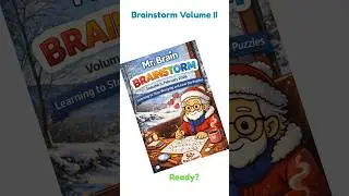 Mr. Brain Brainstorm Volume II is out!   #mrbraingame #ebook #brainstorm #brainteaser #puzzle