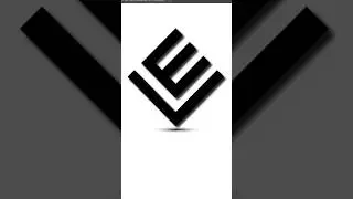 Adobe Illustrator 2023 | Letter Logo Design L+E #shorts #logodesign