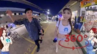 Bangkok 360º VR Motorcycle Ride to Vintage Night Market