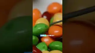 How Skittles Are Made in 60 Seconds!