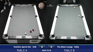 Yorkshire Inter-league - Hustlers (Hull) v Baize Lounge (Selby)