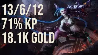 Gen G ToongE Jinx Bot vs Caitlyn KR 11.7