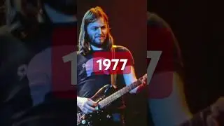 Evolution of David Gilmour. 1965-2025