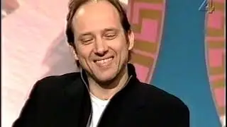 Samuel Fröler intervjuas i Sen Kväll Med Luuk (2001)