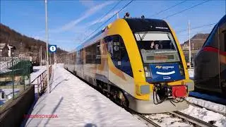 ATR 220. ARENAWAYS IL TRENO DEI SCIATORI TORINO P. N.  LIMONE Pte.  DOM. 1 -   2 - 2026.