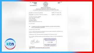 Moi University confirms Eldoret nominee&rsquo;s degree Is fake