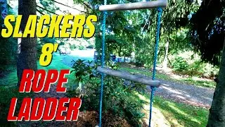 Slackers 8 ft Rope Ladder Overview (Ninjaline Obstacle Course Ladder)