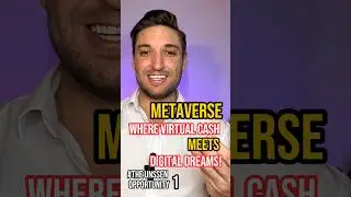（1/2）Metaverse： where virtual Cash meets digital dreams. #money #VR #business #investing #meta
