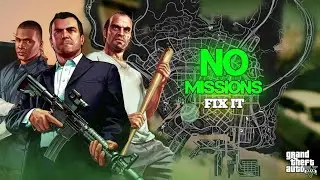 МИССИИ GTA V НЕ ОТОБРАЖАЮТСЯ НА КАРТЕ. КАК ЭТО ИСПРАВИТЬ | КАК ЭТО ЗАВЕРШИТЬ | ИСПРАВЛЕНО НА 100%...